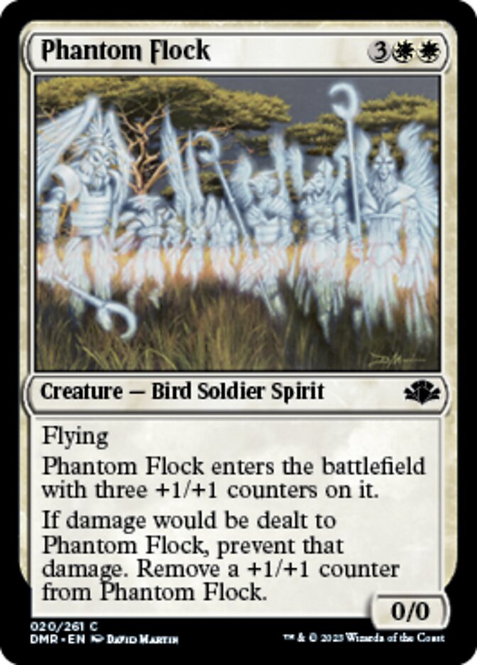 Phantom Flock [Dominaria Remastered] | Tacoma Games