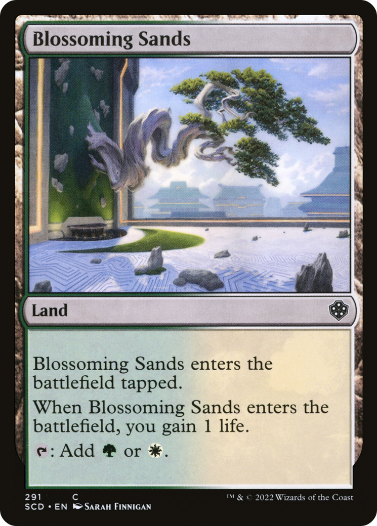 Blossoming Sands [Starter Commander Decks] | Tacoma Games