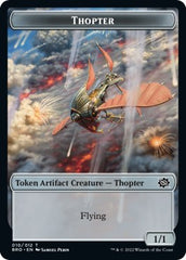 Myr // Thopter (010) Double-Sided Token [The Brothers' War Commander Tokens] | Tacoma Games