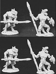 Lizard Men w/Spears | Tacoma Games