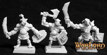 Bull Orc Fighters (6), Reven Grunt | Tacoma Games