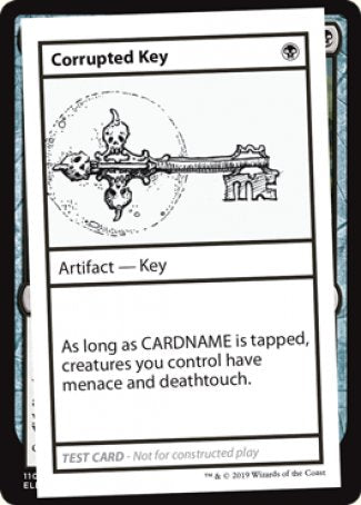 Corrupted Key (2021 Edition) [Mystery Booster Playtest Cards] | Tacoma Games