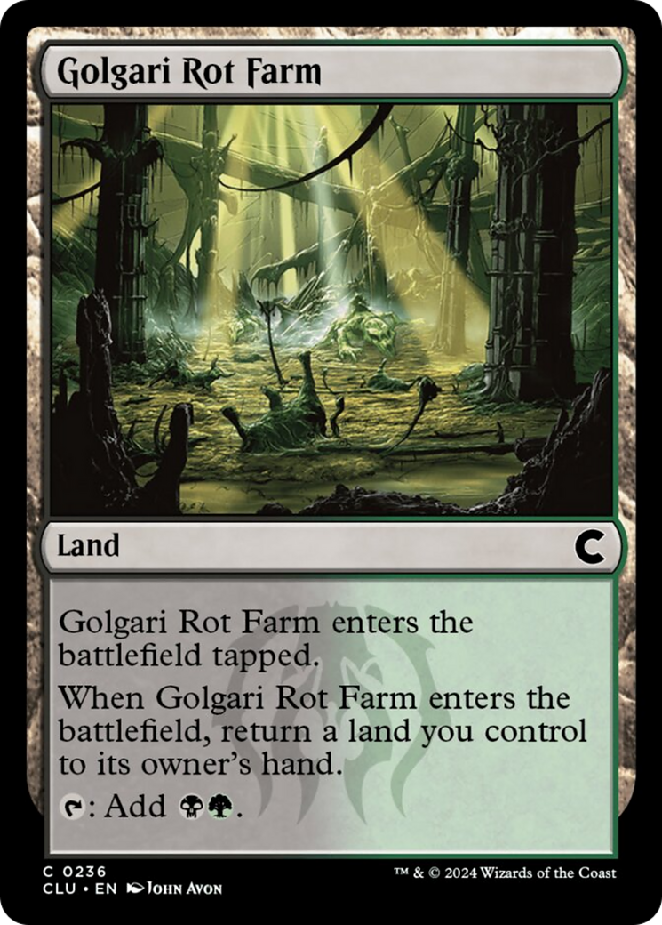 Golgari Rot Farm [Ravnica: Clue Edition] | Tacoma Games
