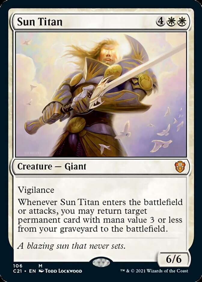 Sun Titan [Commander 2021] | Tacoma Games