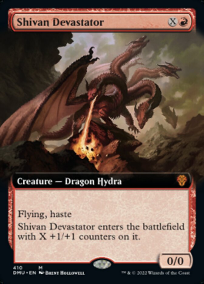 Shivan Devastator (Extended Art) [Dominaria United] | Tacoma Games