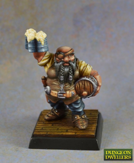 Dungeon Dwellers: Jalarak Leadbarrels, Dwarf Brewmaster | Tacoma Games