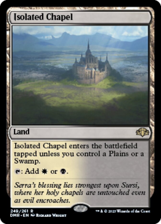 Isolated Chapel [Dominaria Remastered] | Tacoma Games