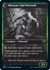 Weaver of Blossoms // Blossom-Clad Werewolf [Innistrad: Double Feature] | Tacoma Games