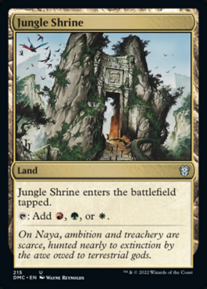 Jungle Shrine [Dominaria United Commander] | Tacoma Games