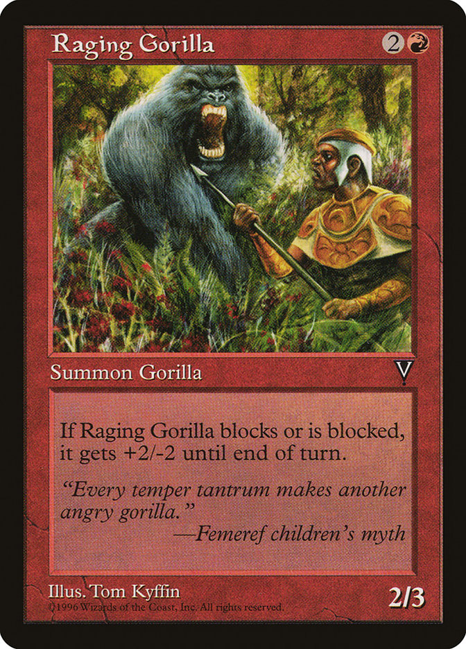 Raging Gorilla [Visions] | Tacoma Games