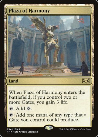 Plaza of Harmony [Ravnica Allegiance] | Tacoma Games