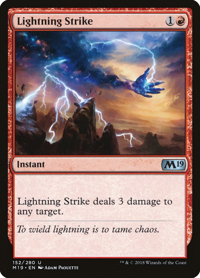 Lightning Strike [Core Set 2019] | Tacoma Games