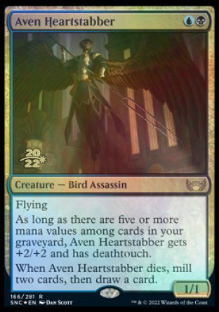 Aven Heartstabber [Streets of New Capenna Prerelease Promos] | Tacoma Games