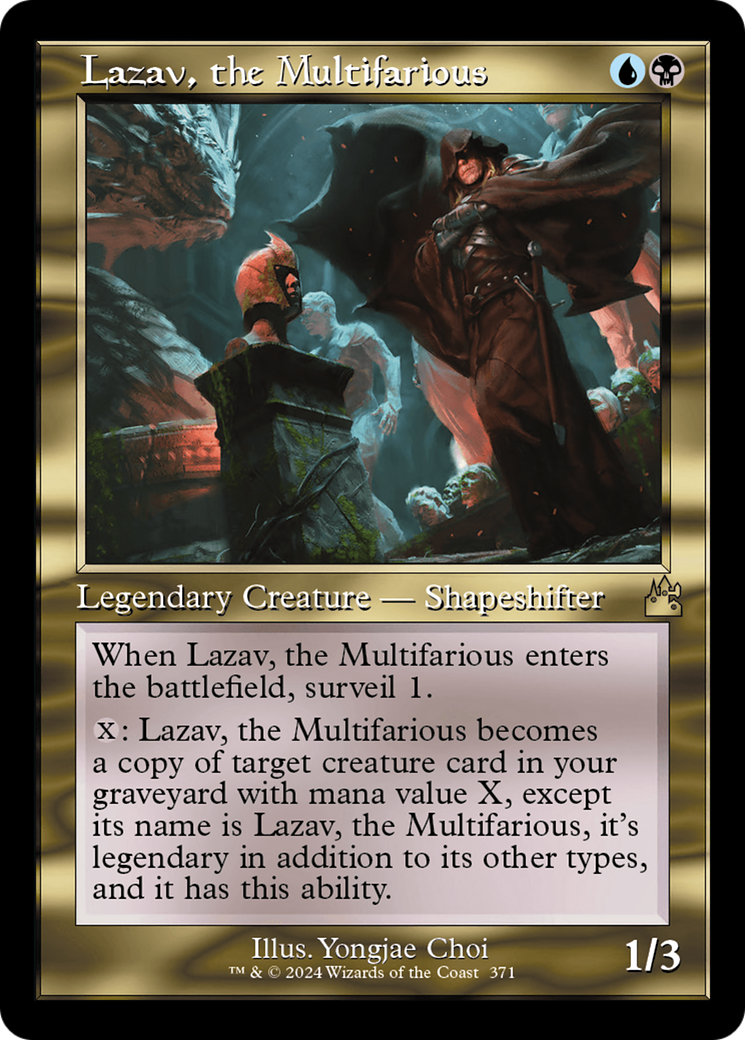 Lazav, the Multifarious (Retro Frame) [Ravnica Remastered] | Tacoma Games