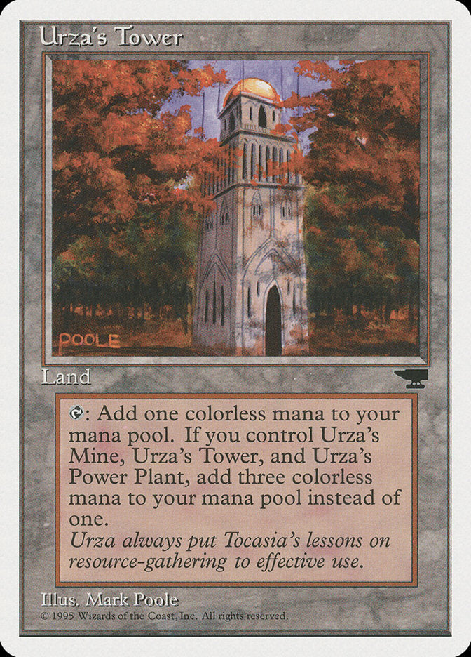 Urza's Tower (Autumn Leaves) [Chronicles] | Tacoma Games