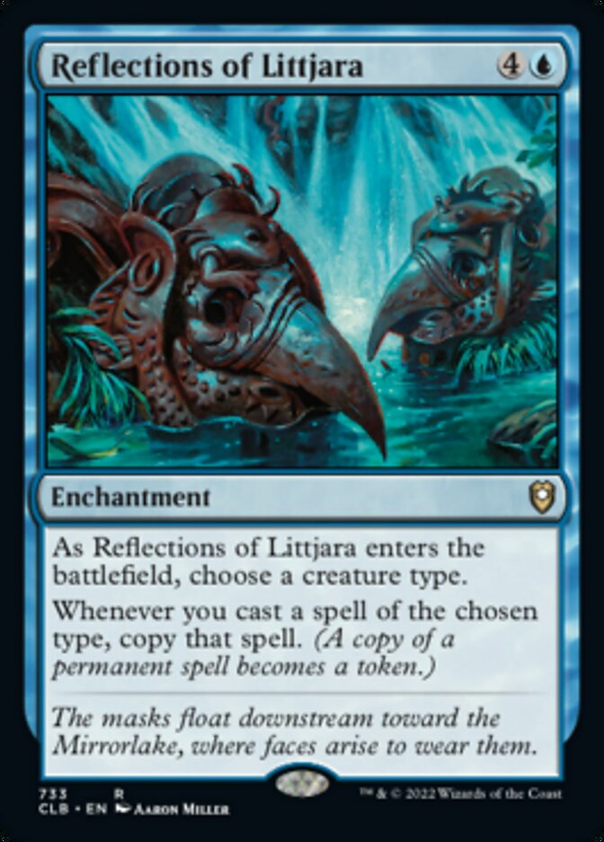 Reflections of Littjara [Commander Legends: Battle for Baldur's Gate] | Tacoma Games