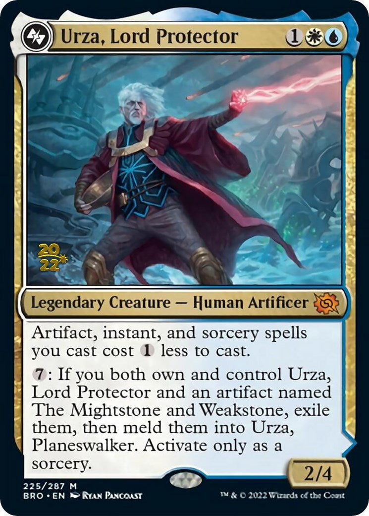 Urza, Lord Protector [The Brothers' War: Prerelease Promos] | Tacoma Games