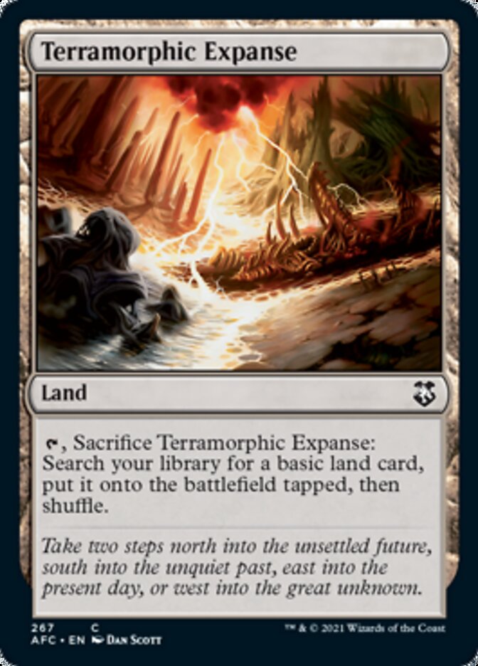 Terramorphic Expanse [Dungeons & Dragons: Adventures in the Forgotten Realms Commander] | Tacoma Games