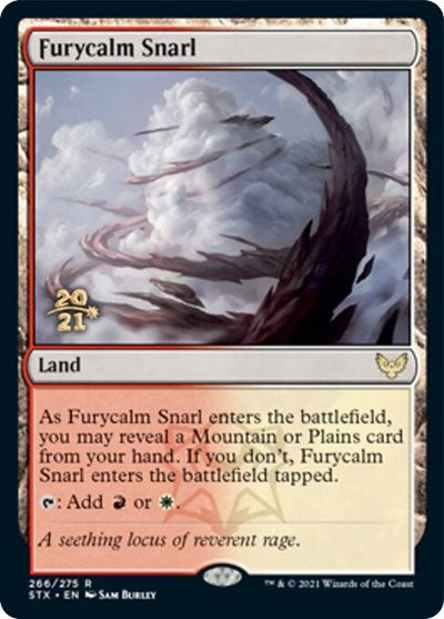 Furycalm Snarl [Strixhaven: School of Mages Prerelease Promos] | Tacoma Games