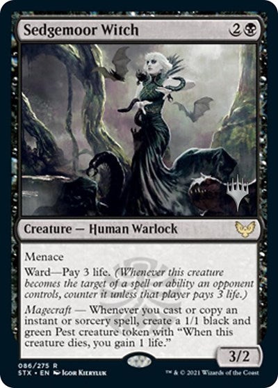 Sedgemoor Witch (Promo Pack) [Strixhaven: School of Mages Promos] | Tacoma Games