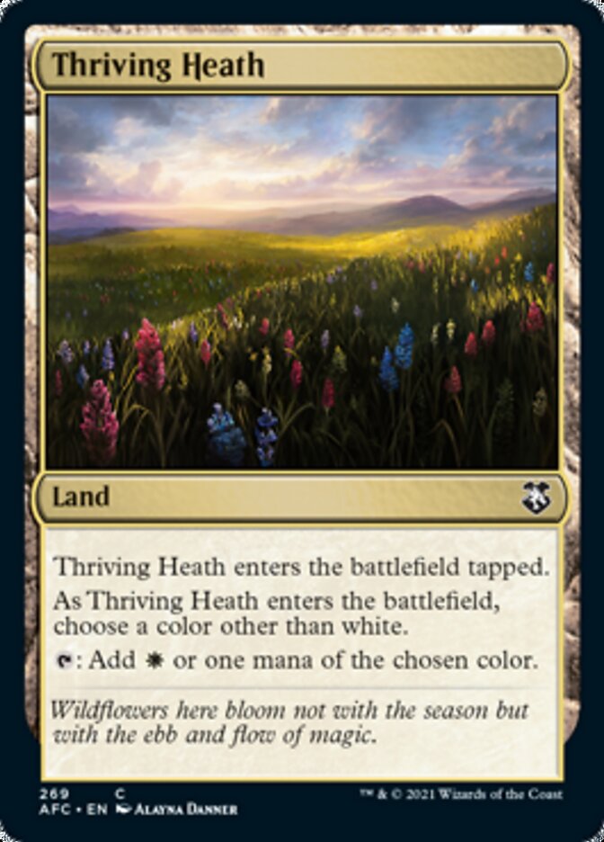 Thriving Heath [Dungeons & Dragons: Adventures in the Forgotten Realms Commander] | Tacoma Games