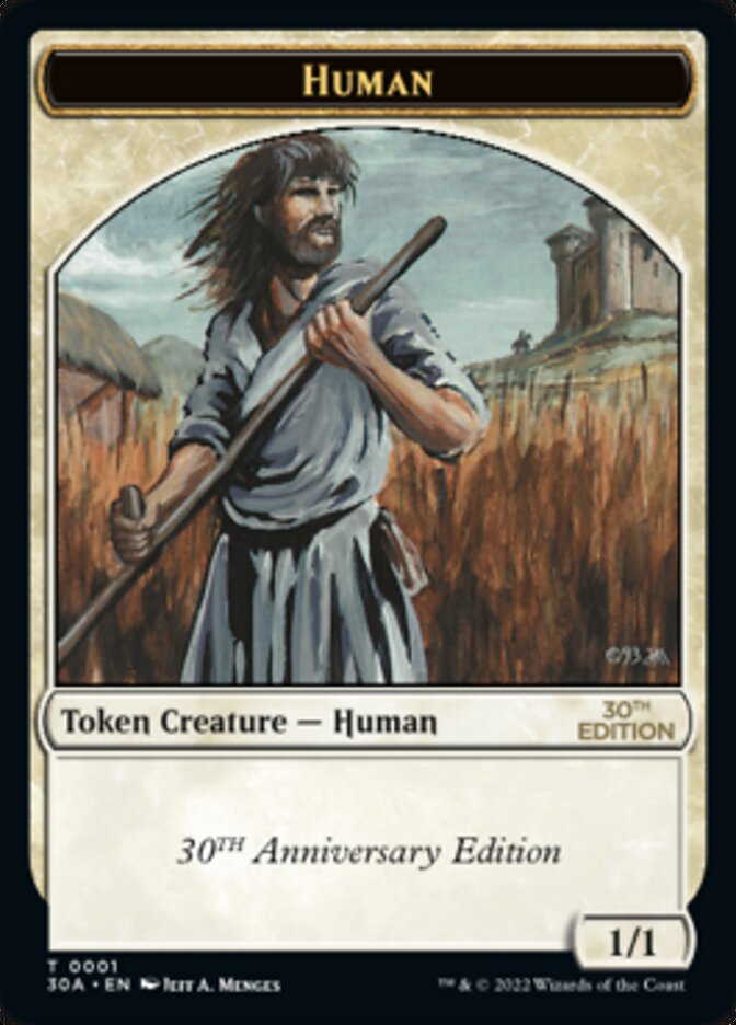 Human Token [30th Anniversary Tokens] | Tacoma Games