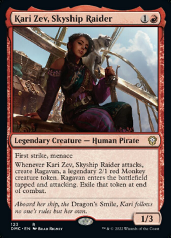 Kari Zev, Skyship Raider [Dominaria United Commander] | Tacoma Games