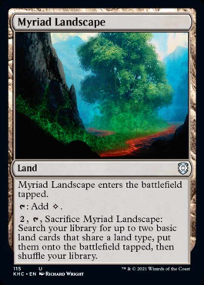 Myriad Landscape [Kaldheim Commander] | Tacoma Games