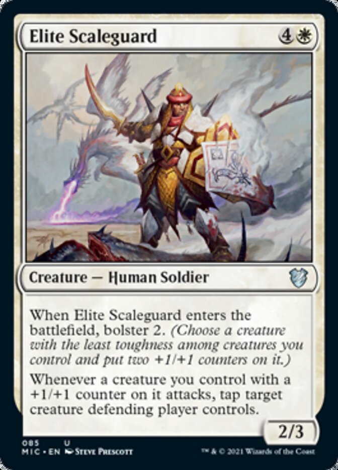 Elite Scaleguard [Innistrad: Midnight Hunt Commander] | Tacoma Games