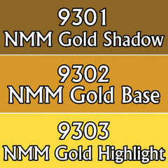 MSP Core Colors Triad: NMM Gold Colors (09301-09303) | Tacoma Games