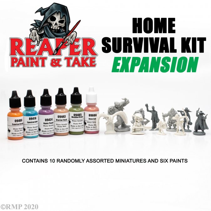 Reaper Paint & Take Home Survival Kit Expansion | Tacoma Games