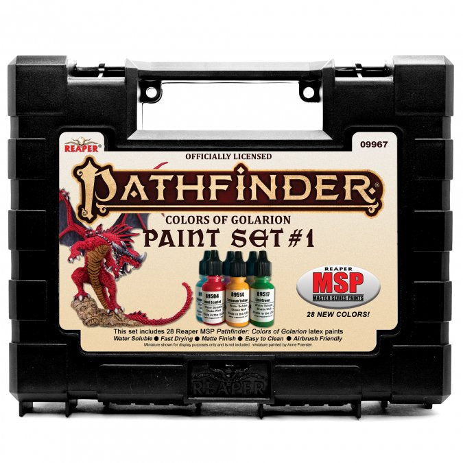 Master Series Paints: Pathfinder Colors of Golarion - Paint Set #1 | Tacoma Games