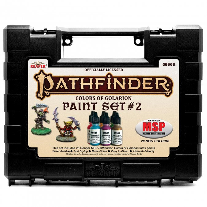Master Series Paints: Pathfinder Colors of Golarion - Paint Set #2 | Tacoma Games