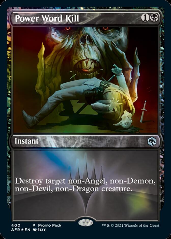 Power Word Kill (Promo Pack) [Dungeons & Dragons: Adventures in the Forgotten Realms] | Tacoma Games