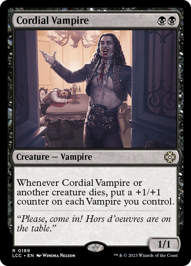 Cordial Vampire [The Lost Caverns of Ixalan Commander] | Tacoma Games