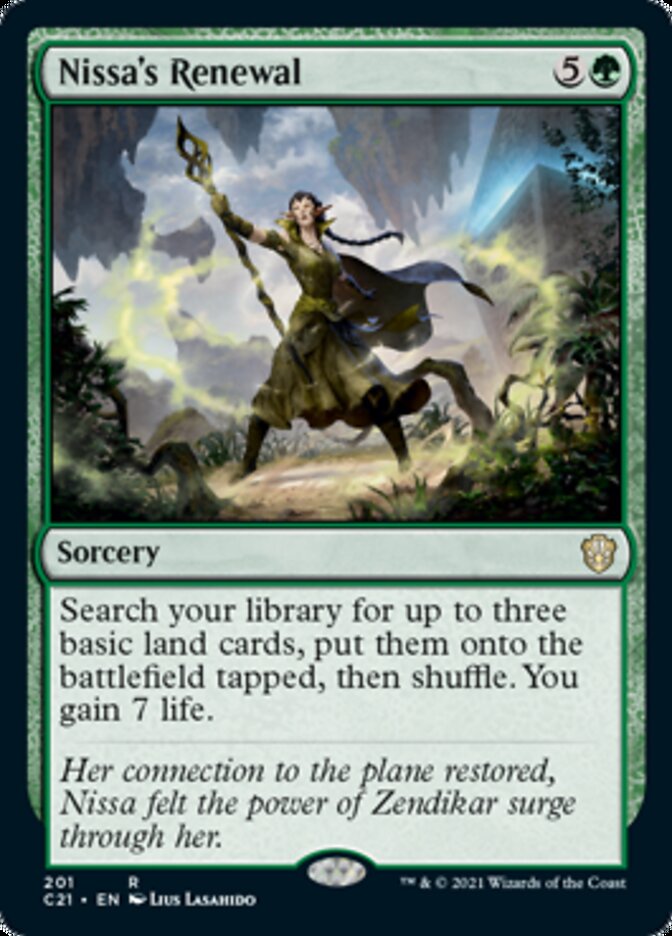 Nissa's Renewal [Commander 2021] | Tacoma Games