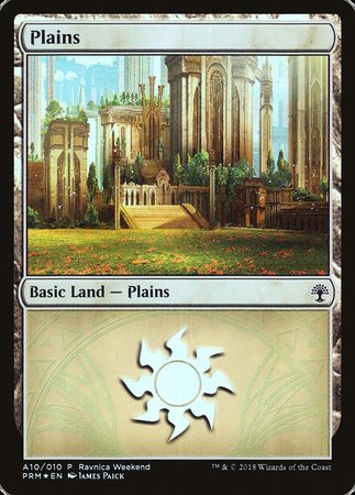 Plains - Selesnya (A10) [GRN Ravnica Weekend] | Tacoma Games