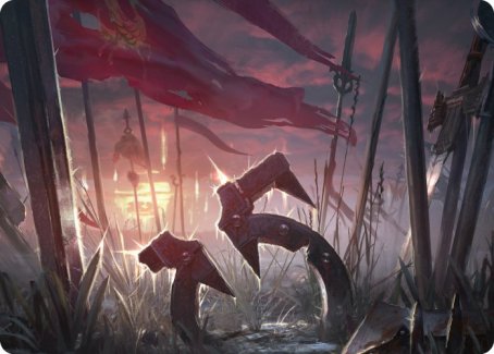 Field of Ruin Art Card [Innistrad: Midnight Hunt Art Series] | Tacoma Games