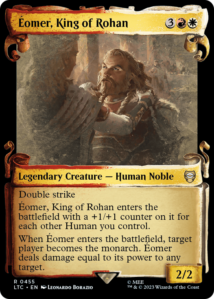 Eomer, King of Rohan [The Lord of the Rings: Tales of Middle-Earth Commander Showcase Scrolls] | Tacoma Games