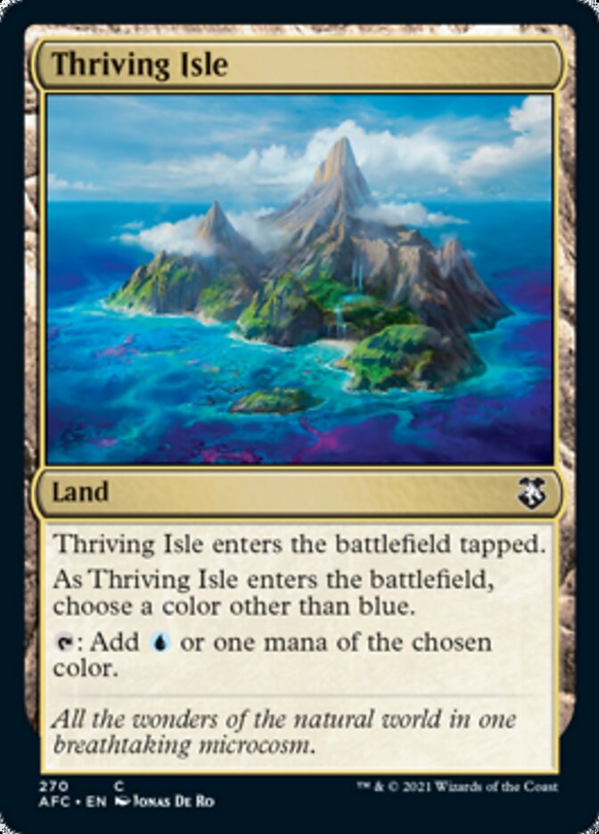 Thriving Isle [Dungeons & Dragons: Adventures in the Forgotten Realms Commander] | Tacoma Games