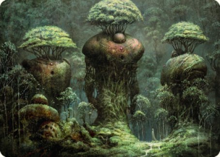 Forest Art Card [Dominaria United Art Series] | Tacoma Games