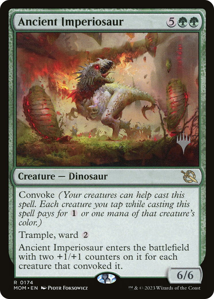 Ancient Imperiosaur (Promo Pack) [March of the Machine Promos] | Tacoma Games
