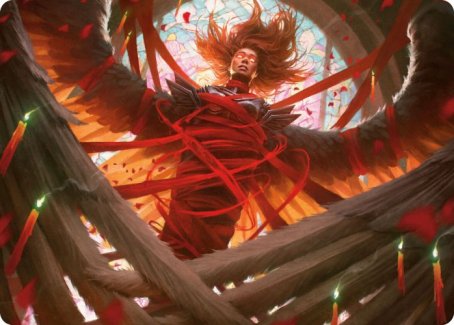 Sigarda's Imprisonment Art Card [Innistrad: Crimson Vow Art Series] | Tacoma Games