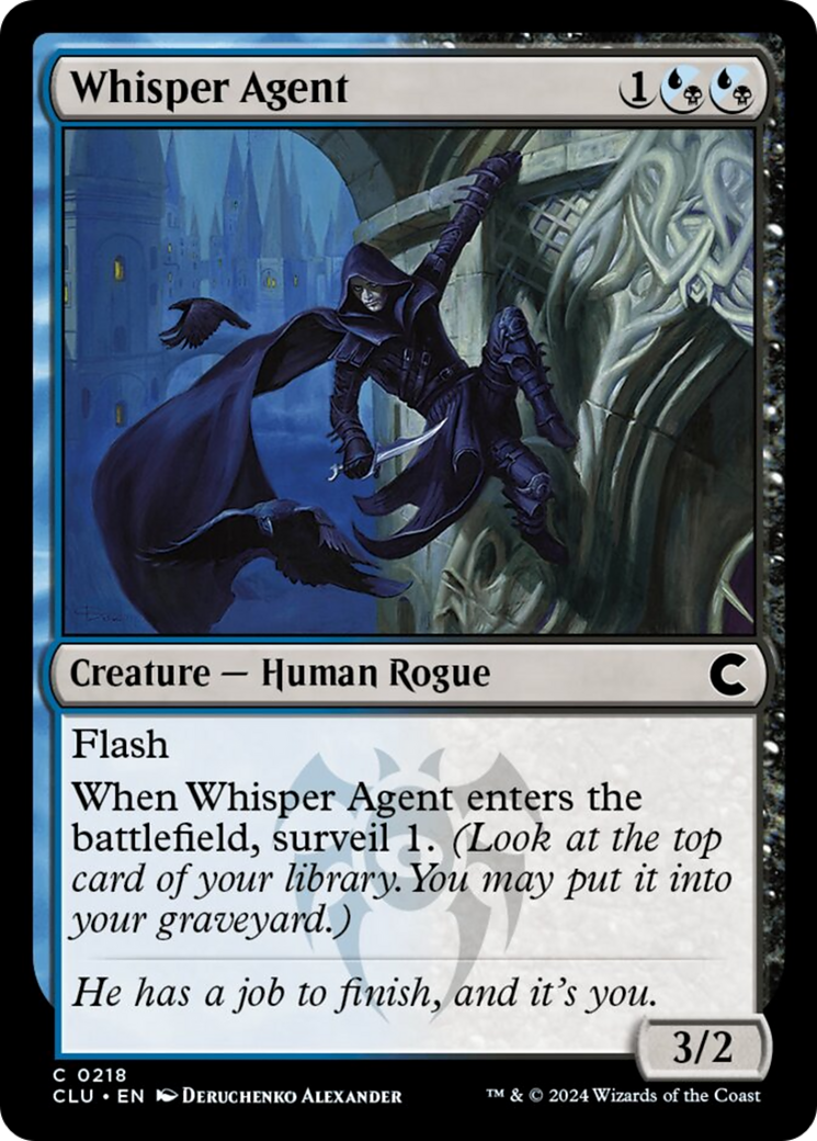 Whisper Agent [Ravnica: Clue Edition] | Tacoma Games