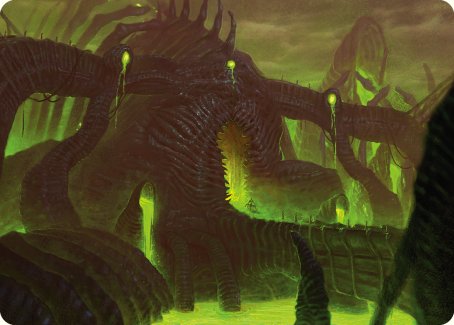 The Dross Pits Art Card [Phyrexia: All Will Be One Art Series] | Tacoma Games