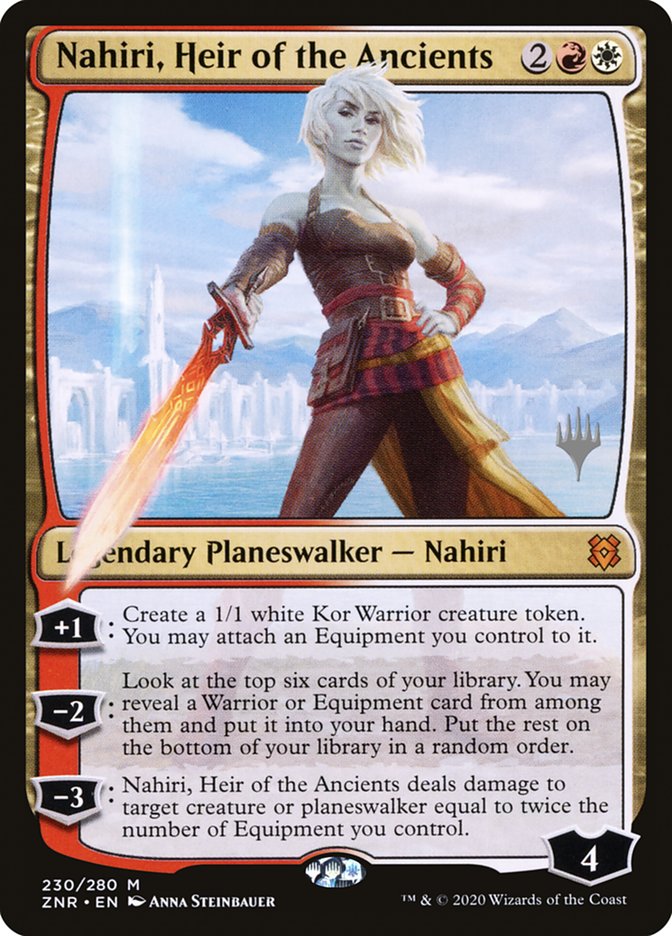 Nahiri, Heir of the Ancients (Promo Pack) [Zendikar Rising Promos] | Tacoma Games