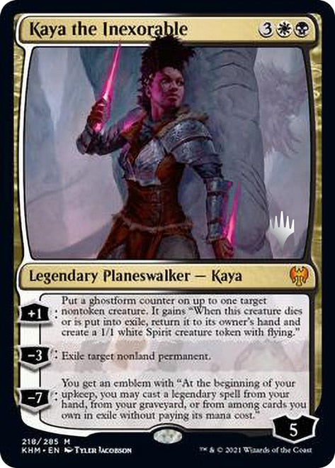 Kaya the Inexorable [Kaldheim Promo Pack] | Tacoma Games