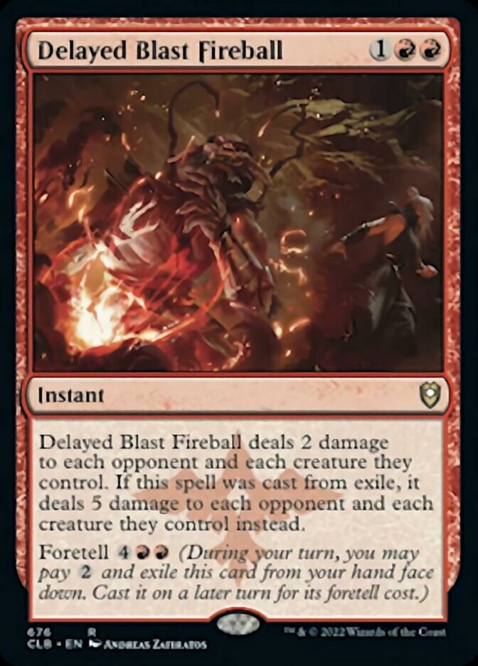 Delayed Blast Fireball [Commander Legends: Battle for Baldur's Gate] | Tacoma Games