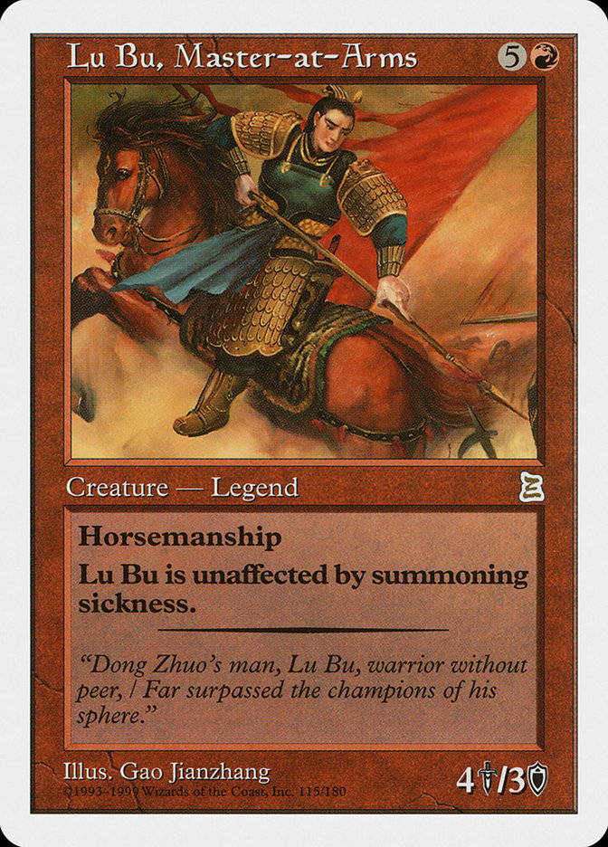 Lu Bu, Master-at-Arms [Portal Three Kingdoms] | Tacoma Games