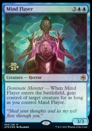 Mind Flayer [Dungeons & Dragons: Adventures in the Forgotten Realms Prerelease Promos] | Tacoma Games
